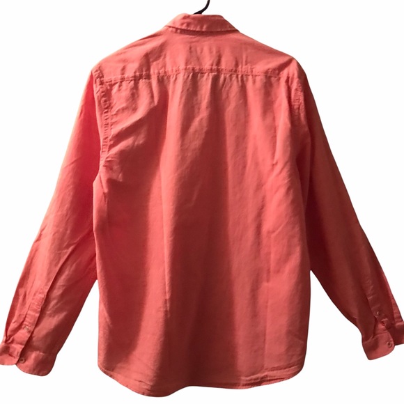 ZARA MAN regular fit Long Sleeve button down dress shirt LARGE - Picture 13 of 14